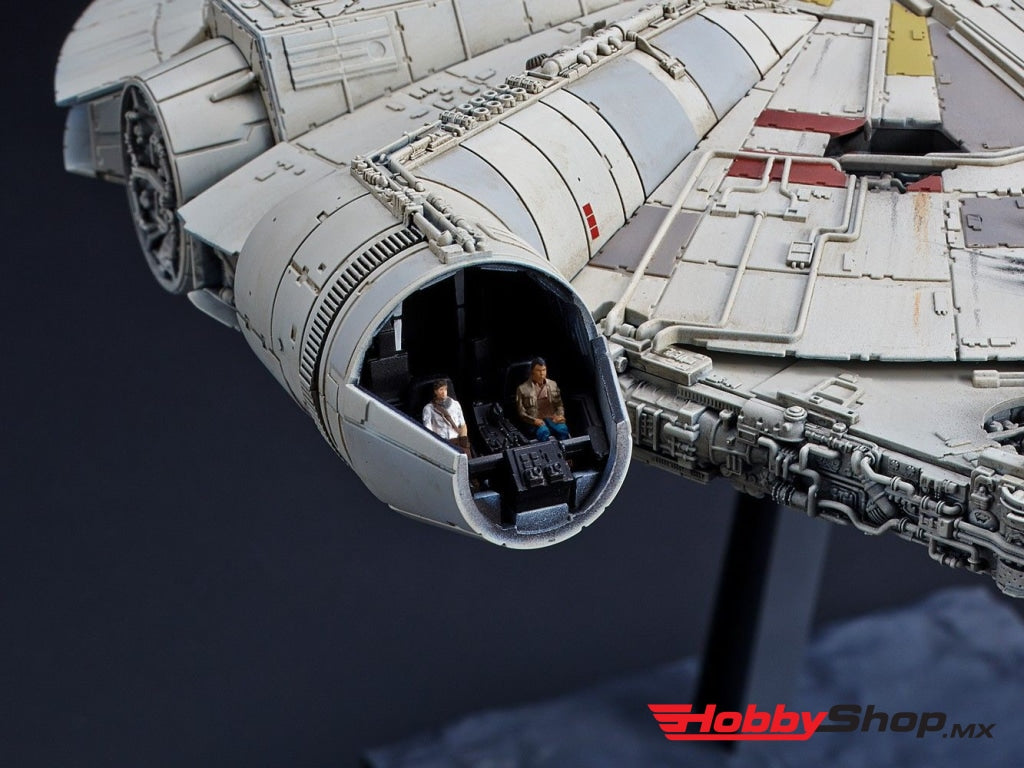 Bandai - Halcón Milenario Star Wars: El Ascenso De Skywalker 1/144 Kit Modelo Plástico En