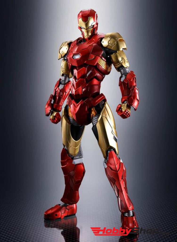 Bandai - Iron Man Tech-On Avengers Spirits S.h.figuarts En Existencia