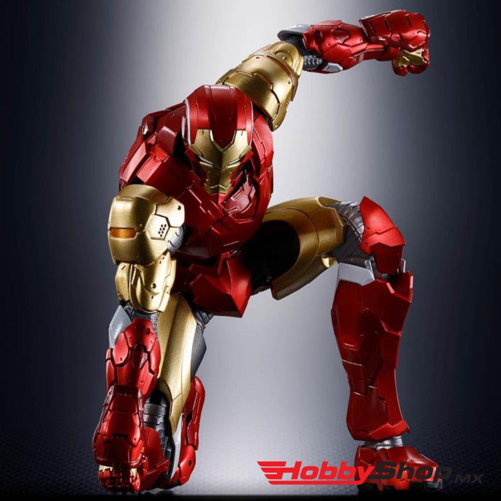 Bandai - Iron Man Tech-On Avengers Spirits S.h.figuarts En Existencia