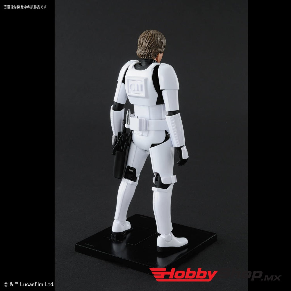 Bandai - Luke Skywalker Stormtrooper 1/12 Model Kit De Star Wars Character Line Sobrepedido
