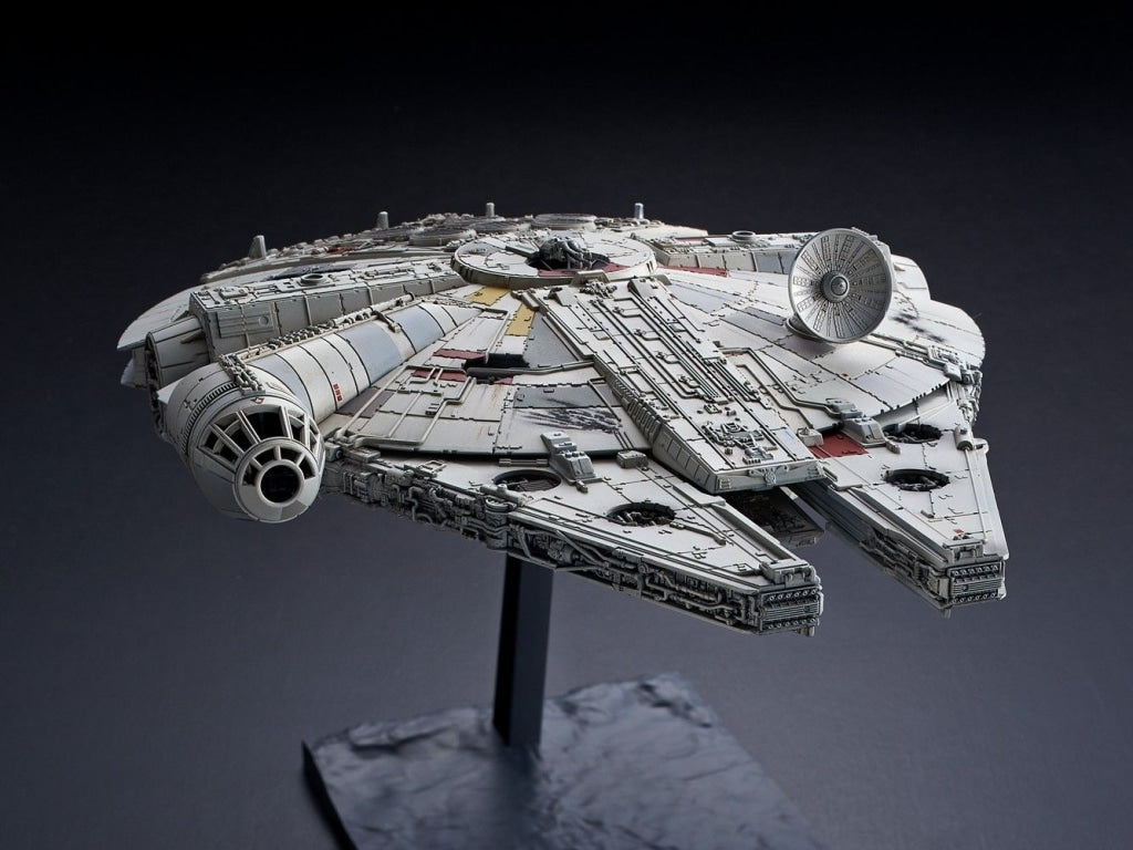 Bandai - Halcón Milenario Star Wars: El Ascenso De Skywalker 1/144 Kit Modelo Plástico En