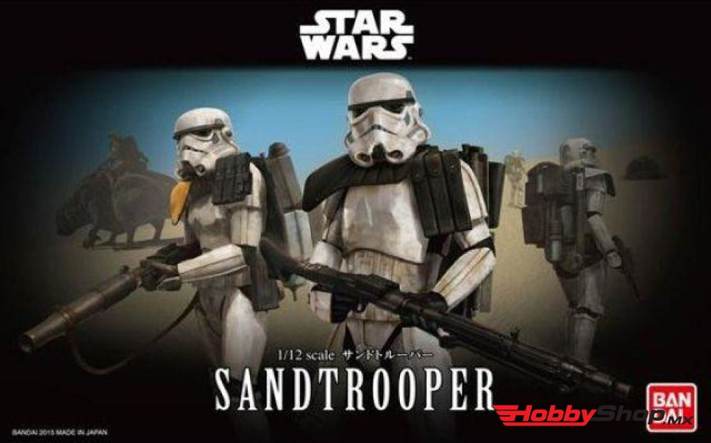 Bandai - Sandtrooper 1/12 Model Kit Star Wars Character Line En Existencia