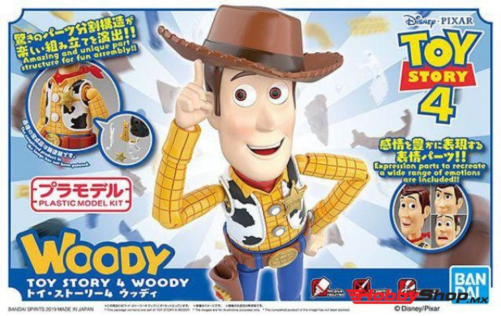 Bandai - Toy Story 4 Woody Action Figure Sobrepedido