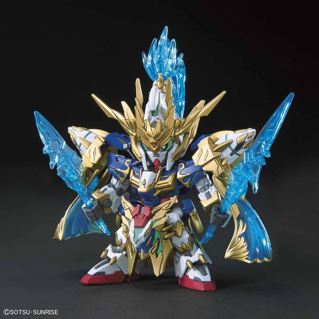 Bandai - Zhao Yun 00 Gundam & Bilongqu Model Kit From Sd Sangoku Soketsuden En Existencia