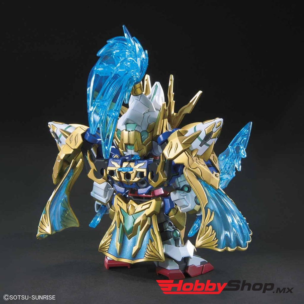 Bandai - Zhao Yun 00 Gundam & Bilongqu Model Kit From Sd Sangoku Soketsuden En Existencia