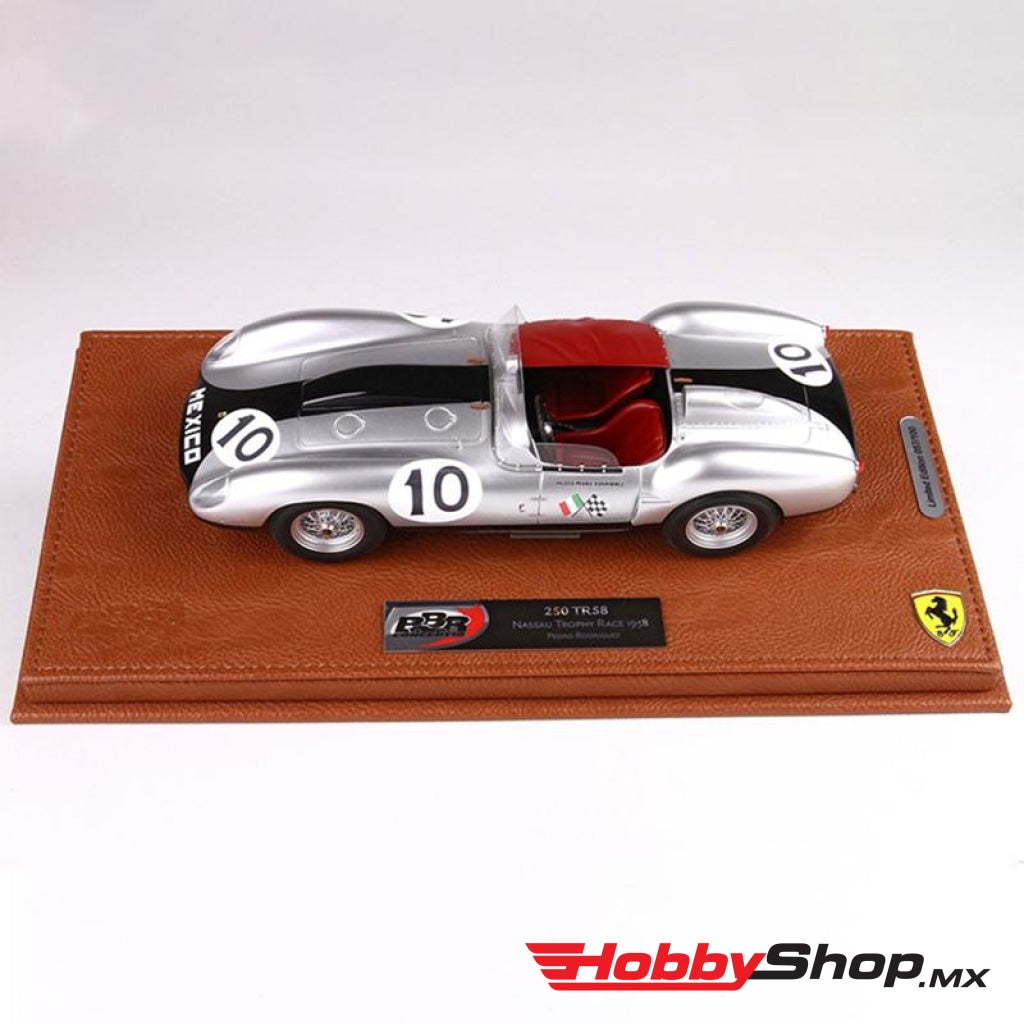 Bbr - Ferrari 250 Tr58 Testa Rossa Nassau 1958 #20 Pedro Rodriguez Escala 1:18 En Existencia