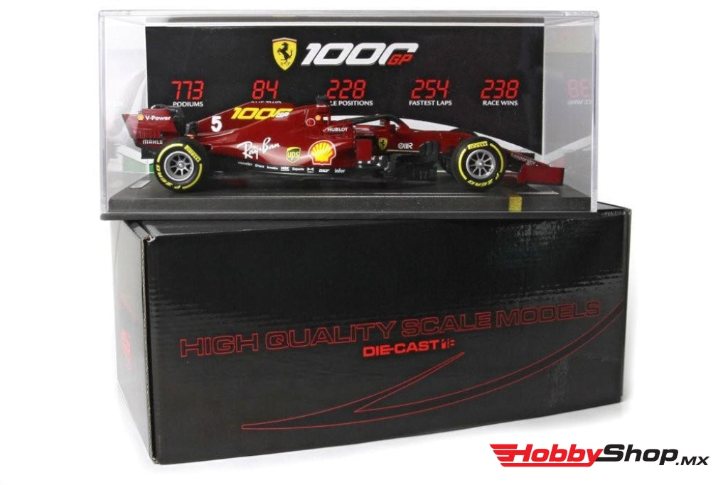 Bbr - Ferrari Sf1000 Scuderia Charles Leclerc Tuscan Gp 2020 1.000Th F1 Race Of Burgundy New Package