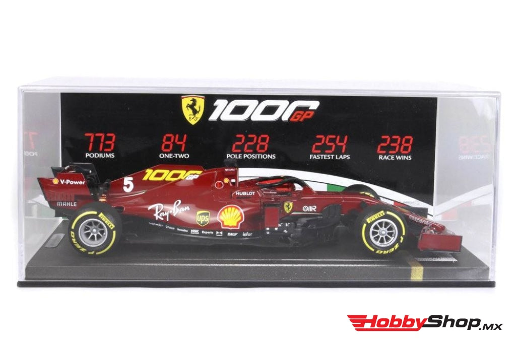 Bbr - Ferrari Sf1000 Scuderia Charles Leclerc Tuscan Gp 2020 1.000Th F1 Race Of Burgundy New Package