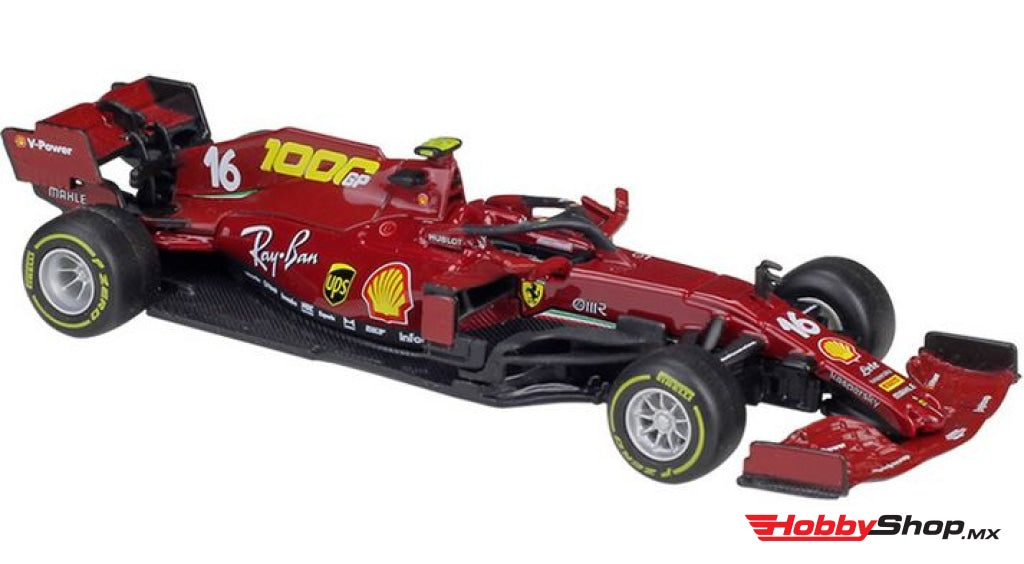 Bburago - C. Leclerc Ferrari Sf1000 #16 1000Th Gp Toscana F1 2020 Escala 1:43 En Existencia