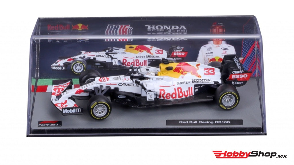 Bburago - Max Verstappen Red Bull Racing Rb16B #33 Escala 1:43 En Existencia