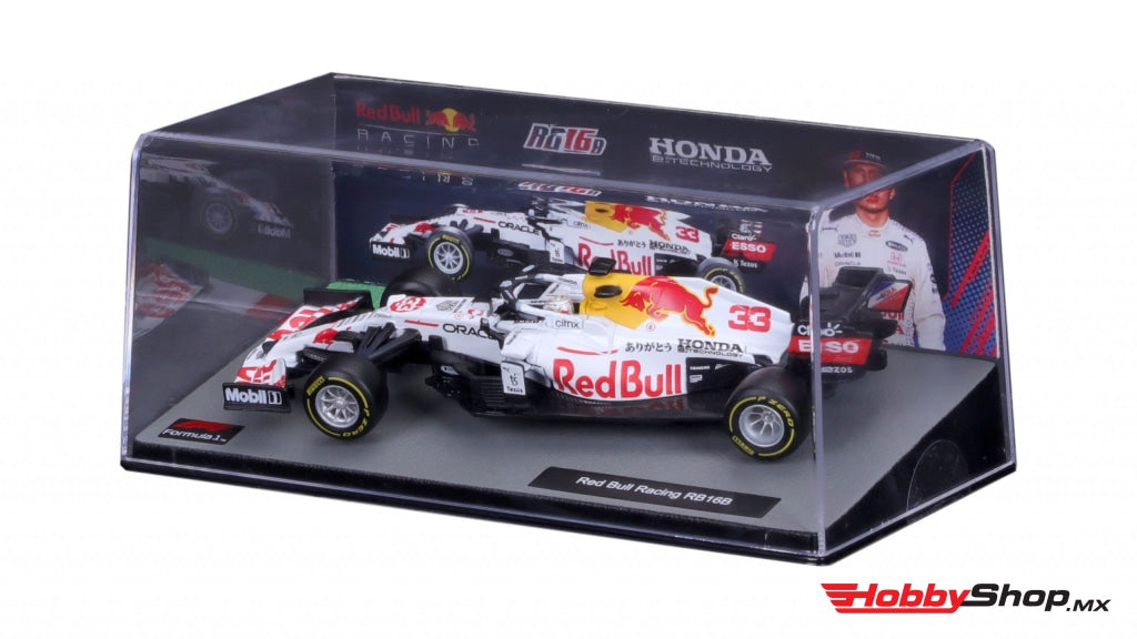 Bburago - Max Verstappen Red Bull Racing Rb16B #33 Escala 1:43 En Existencia