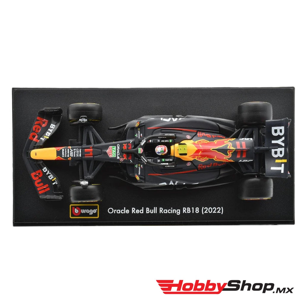 Bburago - Sergio Checo Pérez Red Bull Racing Rb18 2022 #11 Escala 1:43 En Existencia