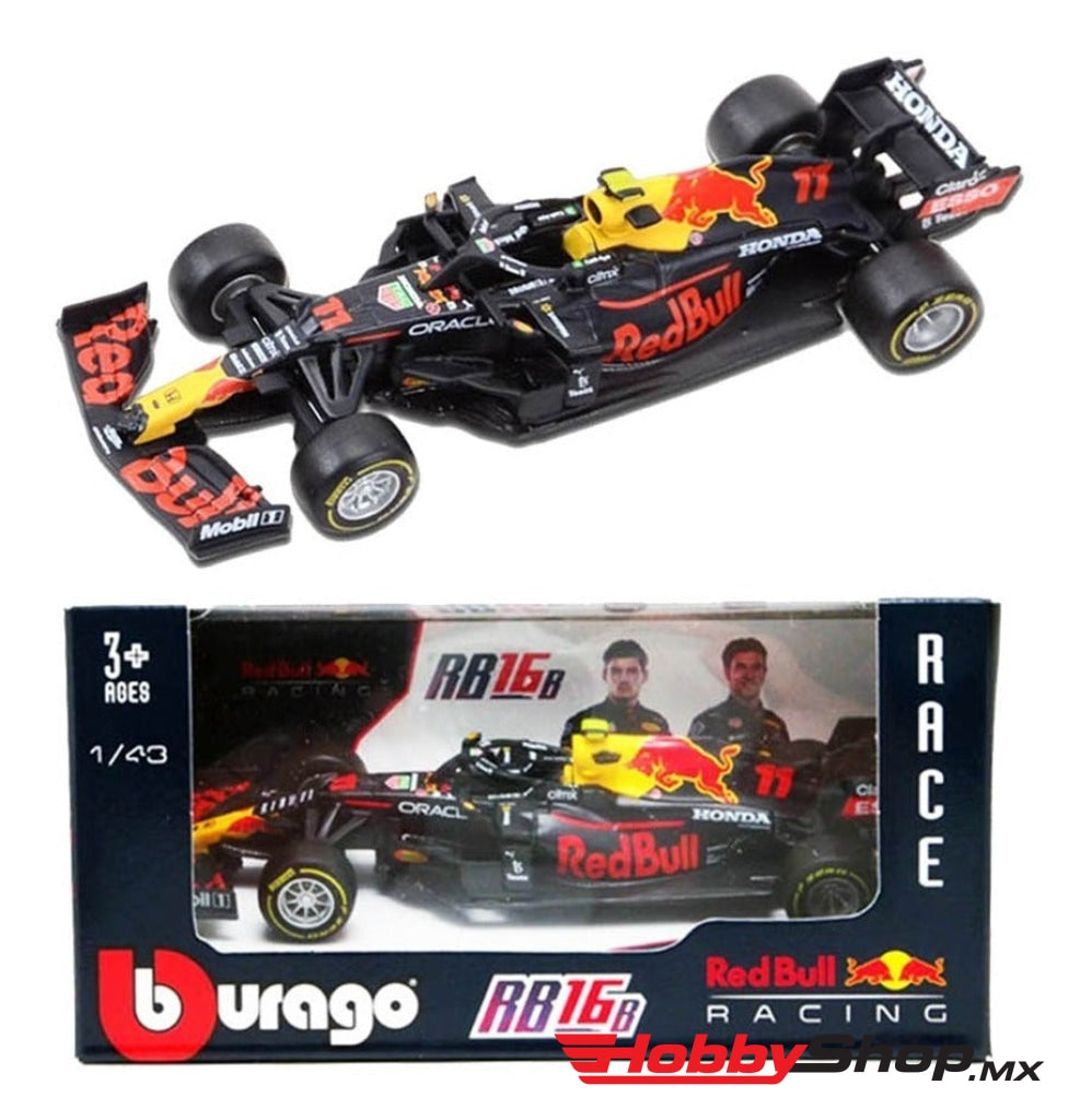 Bburago - Sergio Perez Red Bull Rb16B #11 F1 2021 Escala 1:43 En Existencia