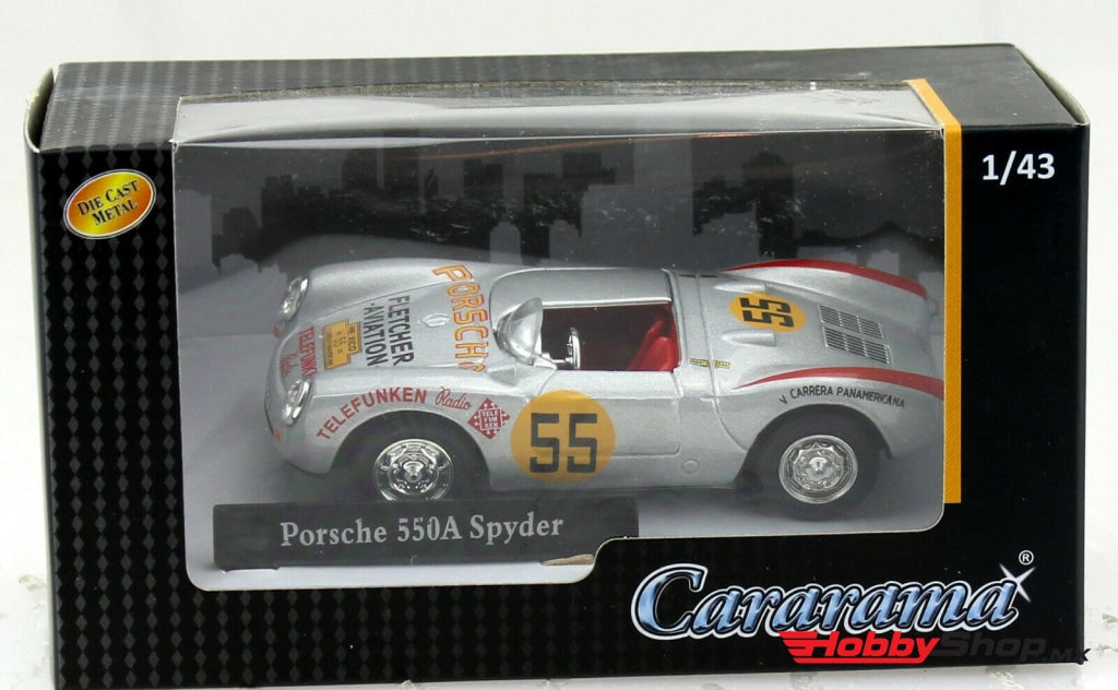 Cararama - Porsche 550A Spyder Racing No.55 Escala 1:43 En Existencia