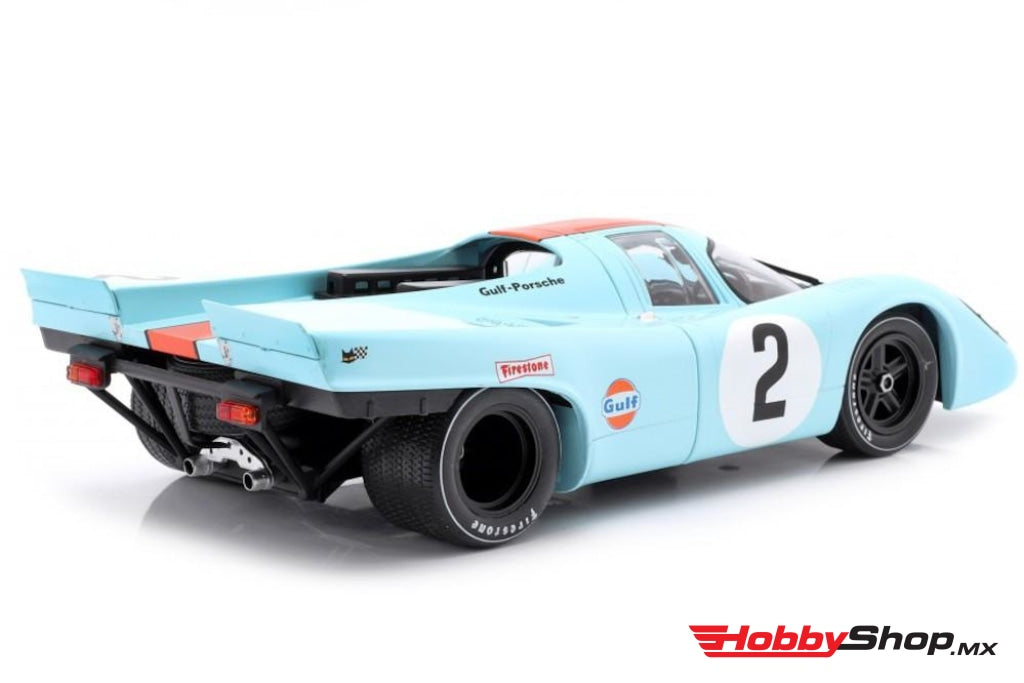 Cmr - Porsche 917K #2 Ganador 24H Daytona 1970 Rodriguez Kinnunen Redman Escala 1:18 En Existencia