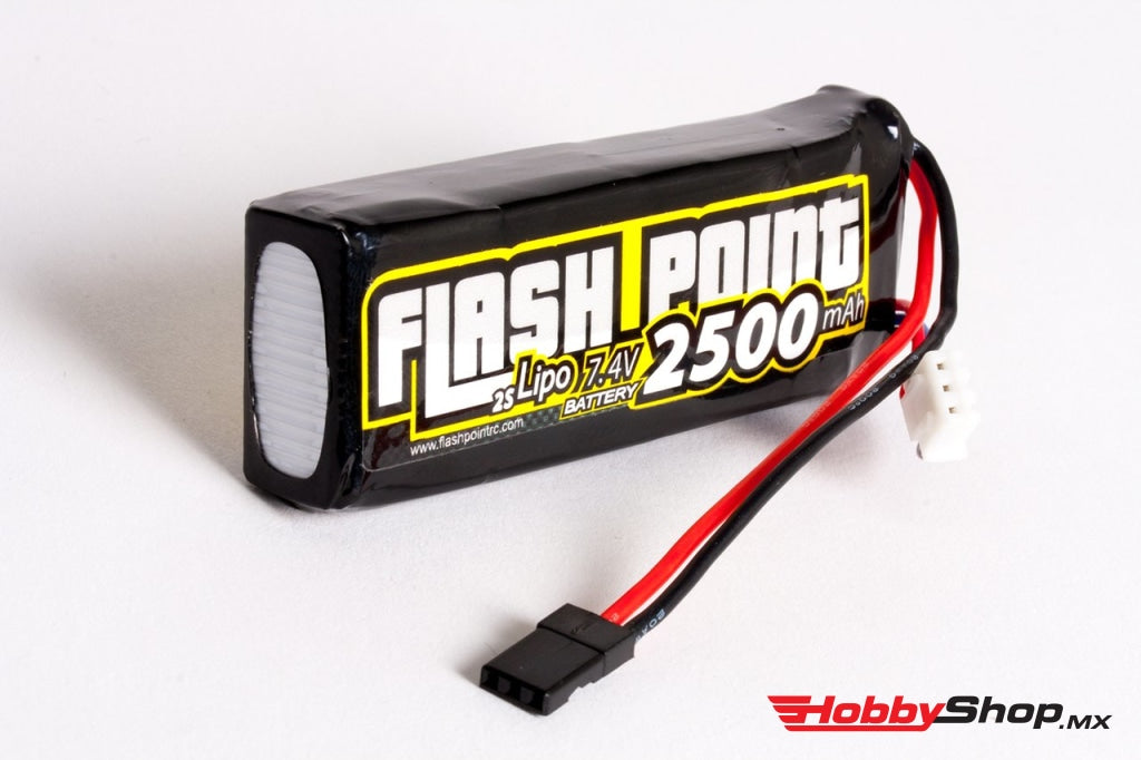 Flashpoint - Fp Lipo 2500 Rx-Pack Flat 7.4V En Existencia