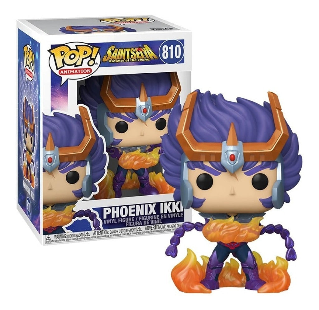 Funko Pop Animation: Los Caballeros Del Zodiaco - Phoenix Ikki #810 En Existencia