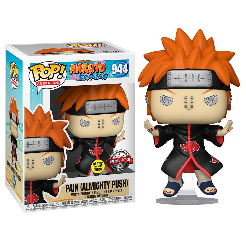 Funko Pop Animation: Naruto - Pain Almighty Push (Brilla En La Oscuridad) #944 En Existencia