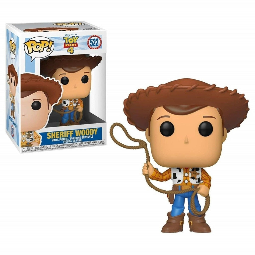 Funko Pop Disney: Toy Story 4 - Woody #522 En Existencia