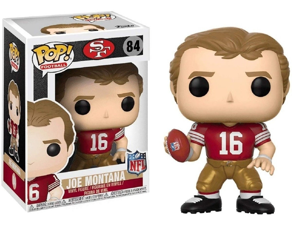 Funko Pop Football: San Francisco 49Ers: Joe Montana #84 En Existencia