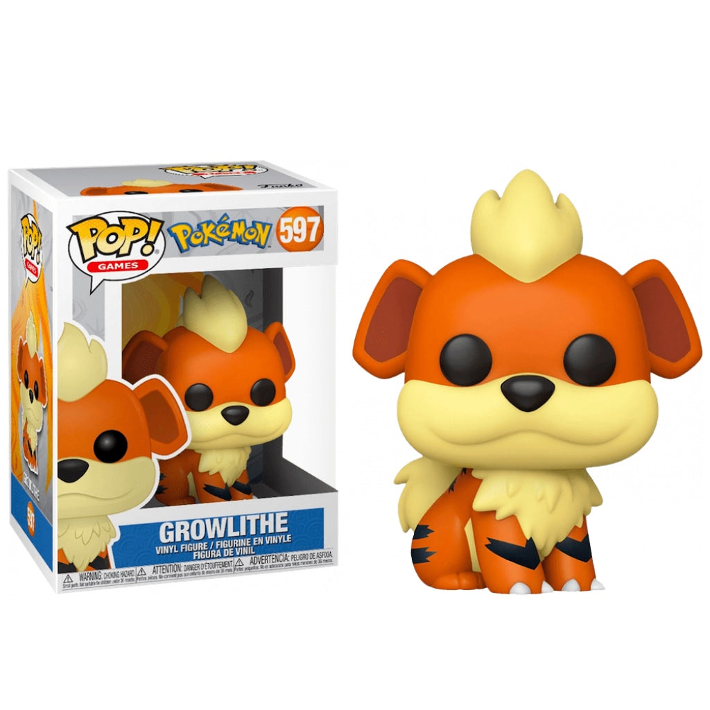 Funko Pop Games: Pokemon S3 - Growlithe #597 En Existencia