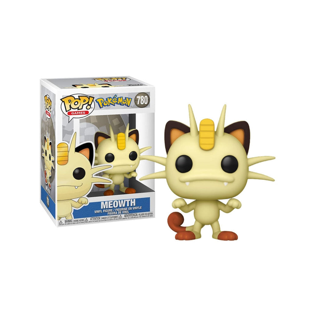 Funko Pop Games: Pokemon S6 - Meowth #780 En Existencia