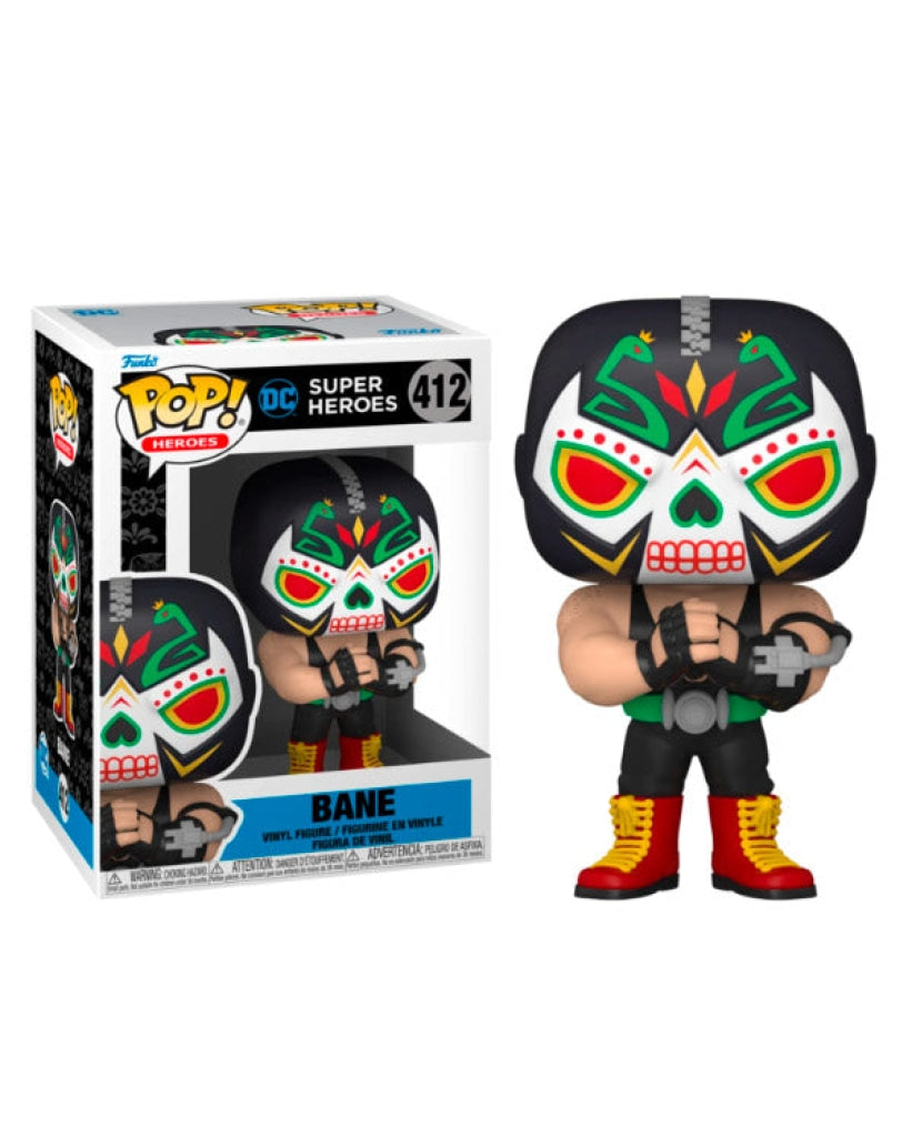 Funko Pop Heroes: Dc Comics - Bane (Brilla En La Oscuridad) #412 En Existencia