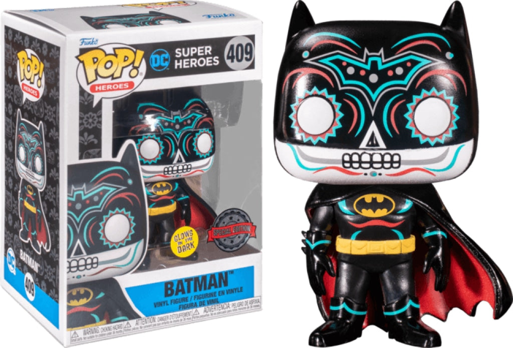 Funko Pop Heroes: Dc Comics - Batman (Brilla En La Oscuridad) #409 En Existencia