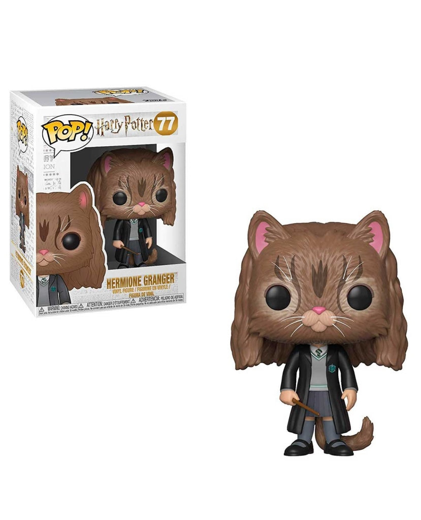 Funko Pop Hp: Harry Potter S5 - Hermione Como Gato #77 En Existencia