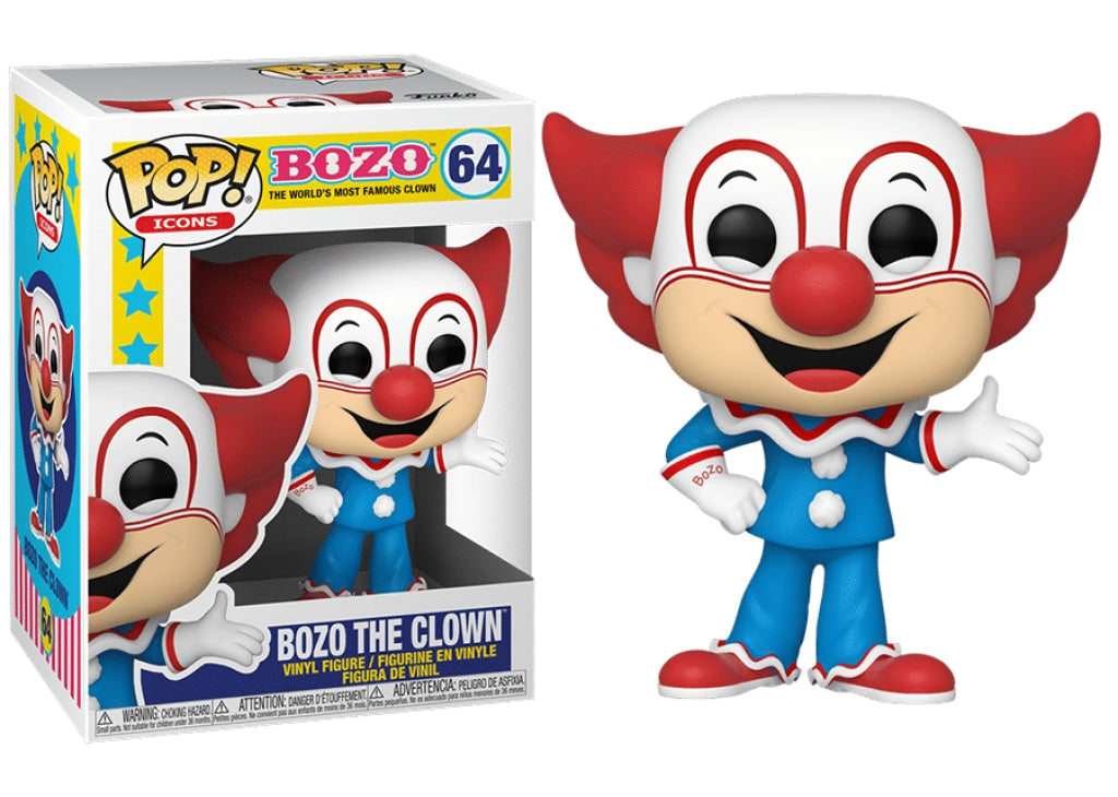 Funko Pop Icons: Bozo The Clown #64 En Existencia