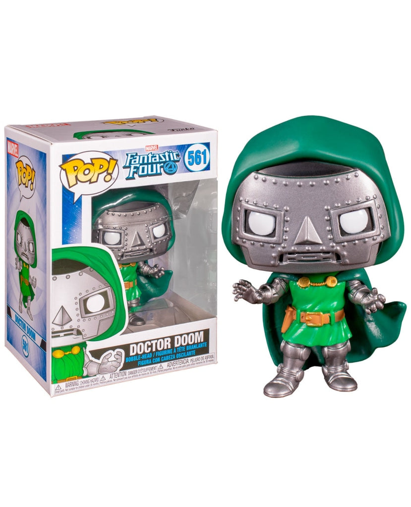 Funko Pop Marvel: Fantastic Four 4 - Doctor Doom #561 En Existencia