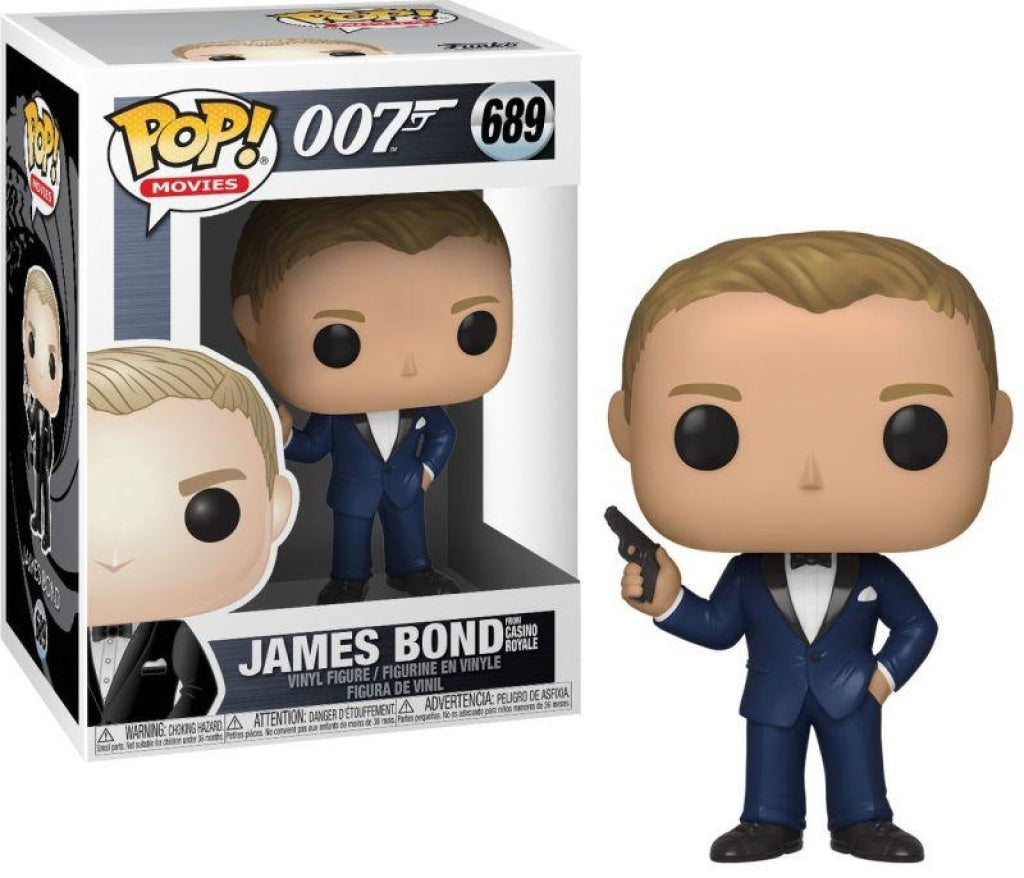 Funko Pop Movies: James Bond S2 - Daniel Craig (Casino Royale) #689 En Existencia