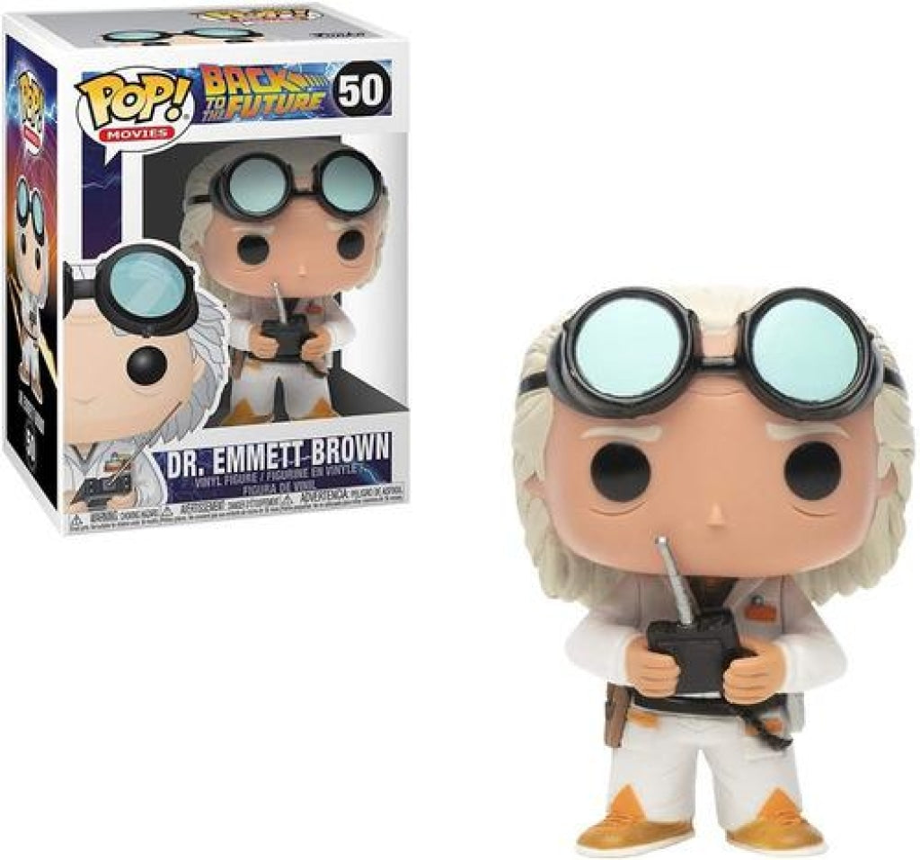 Funko Pop Movies: Volver Al Futuro - Doctor Emmett Brown #50 En Existencia