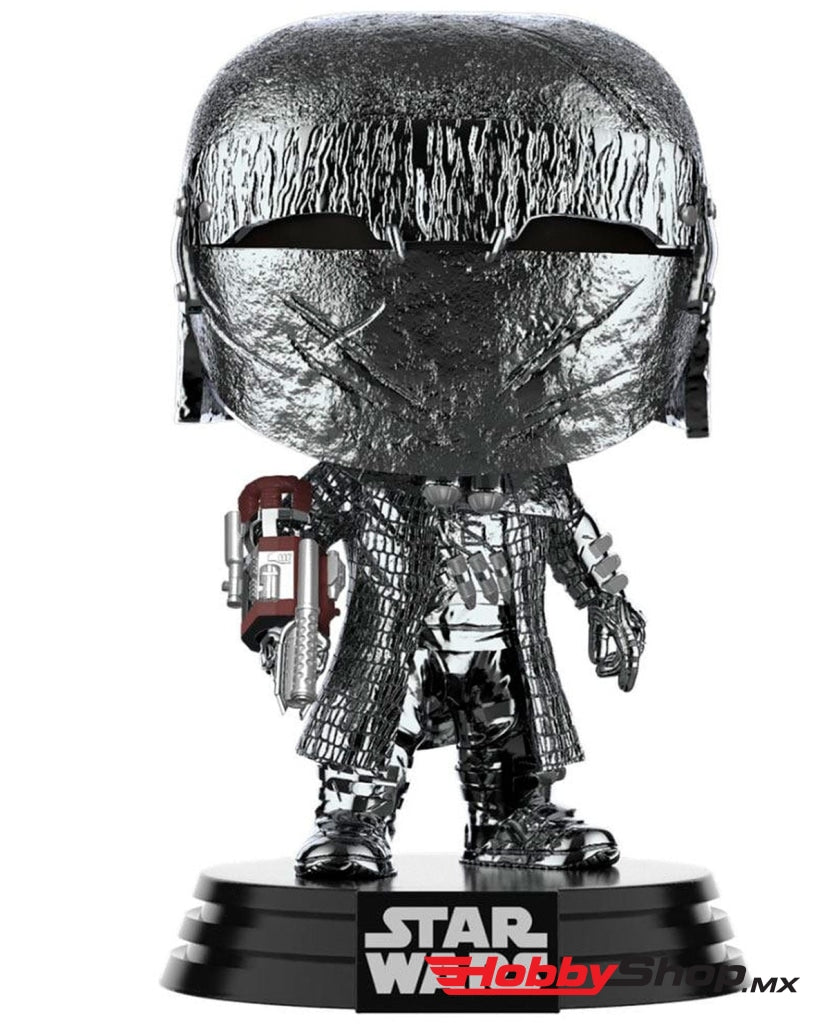 Funko Pop Star Wars: Rise Of Skywalker - Knight Ren (Cannon) (Hematite Chrome) #334 En Existencia