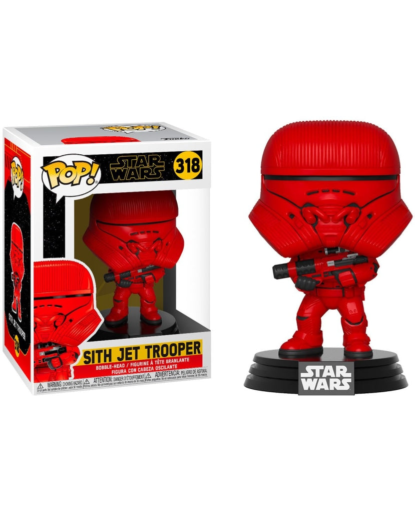 Funko Pop Star Wars: Rise Of Skywalker - Sith Jet Trooper #318 En Existencia