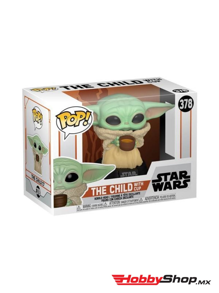 Funko Pop Star Wars: The Mandalorian - Child With Cup #378 En Existencia