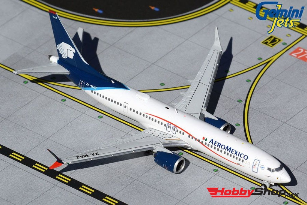 Geminijets - Aeromexico Boeing 737 Max 9 Xa-Maz Escala 1/400 En Existencia