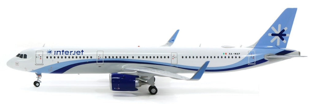 Geminijets - Gemini200 Interjet Airbus A321Neo Xa-Map Escala 1/200 En Existencia