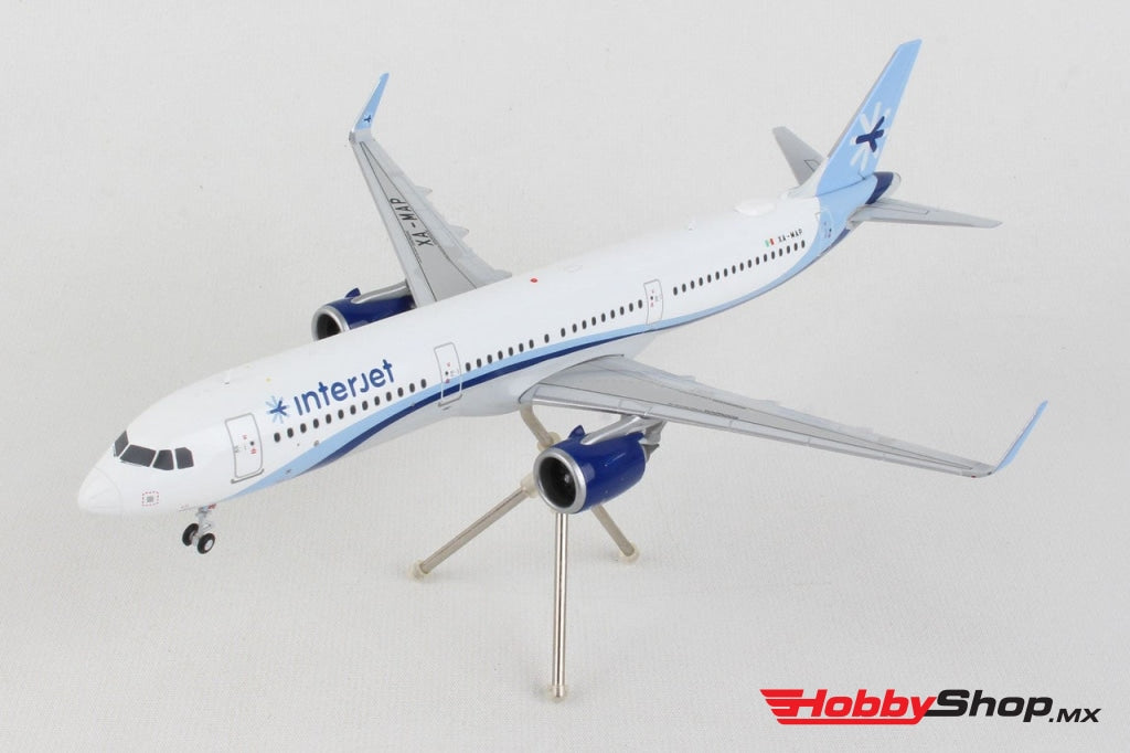 Geminijets - Gemini200 Interjet Airbus A321Neo Xa-Map Escala 1/200 En Existencia