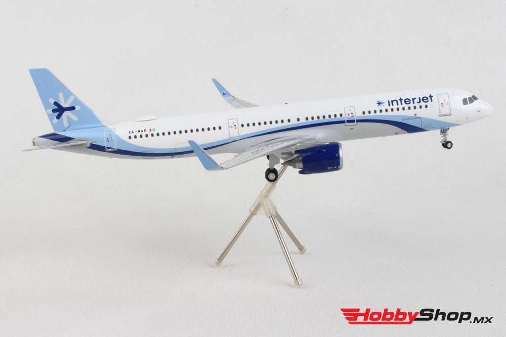 Geminijets - Gemini200 Interjet Airbus A321Neo Xa-Map Escala 1/200 En Existencia