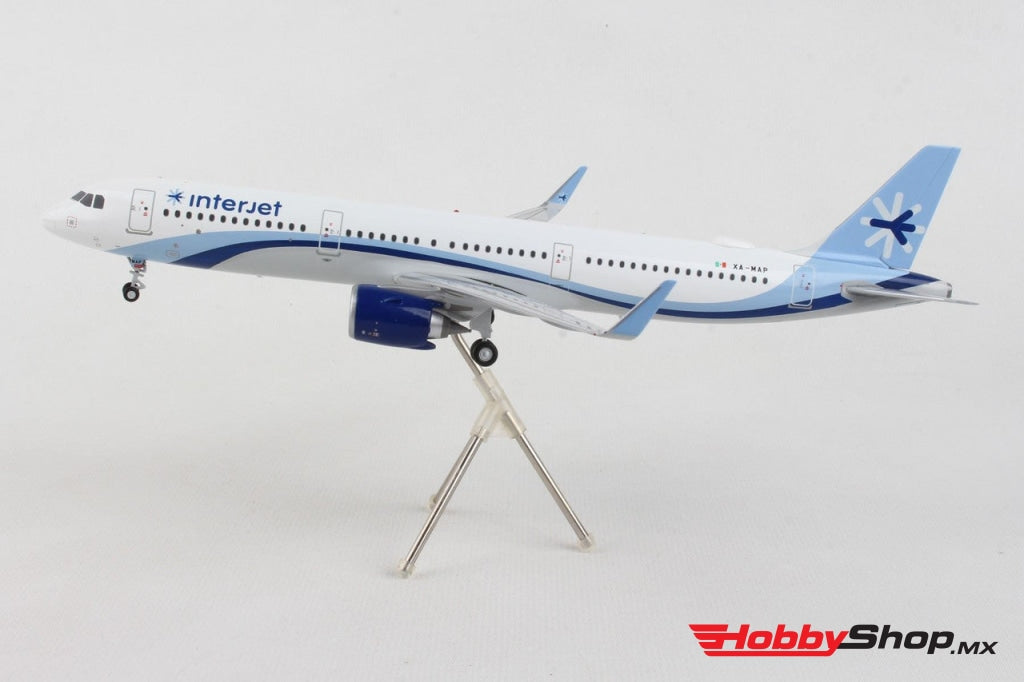 Geminijets - Gemini200 Interjet Airbus A321Neo Xa-Map Escala 1/200 En Existencia