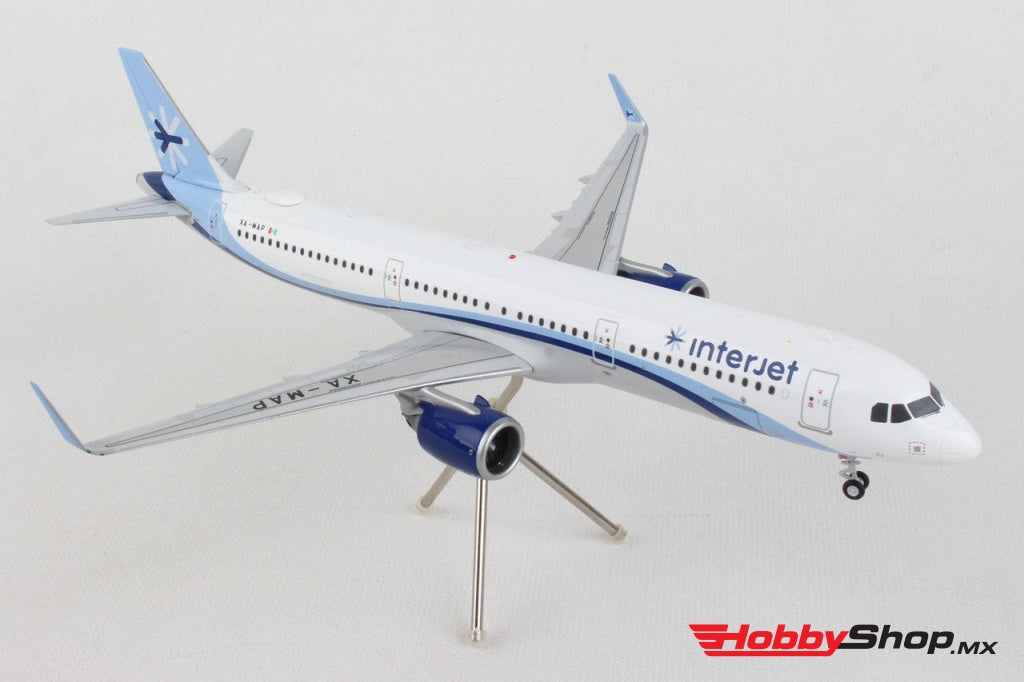 Geminijets - Gemini200 Interjet Airbus A321Neo Xa-Map Escala 1/200 En Existencia