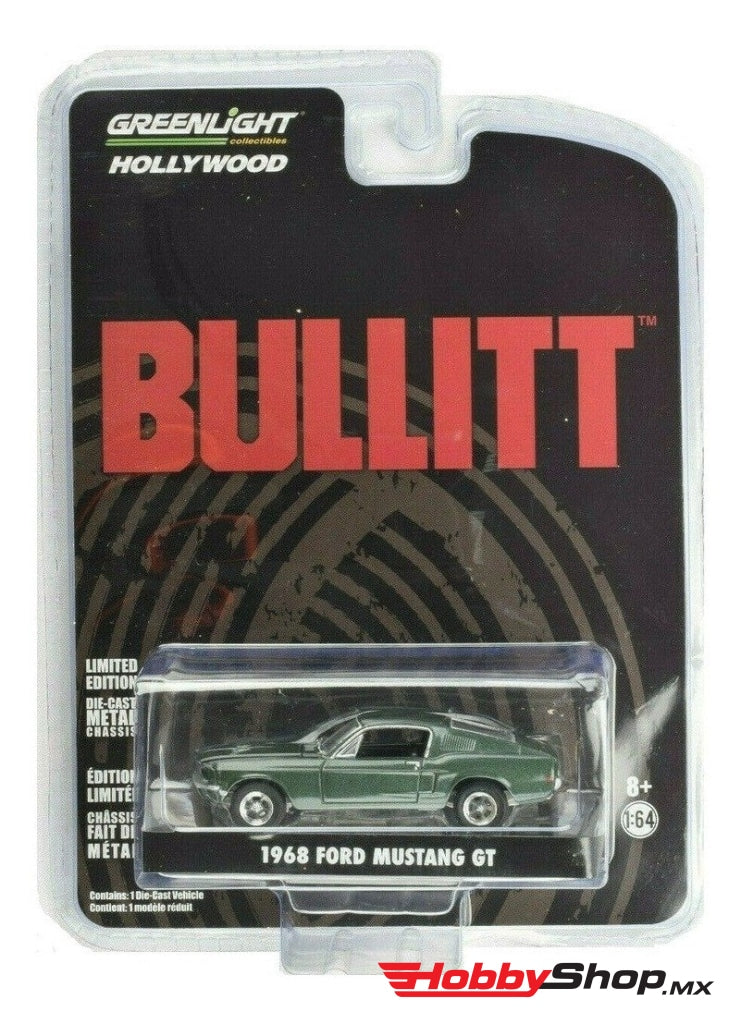 Greenlight - Bullitt 1968 Ford Mustang Gt Escala 1:64 En Existencia