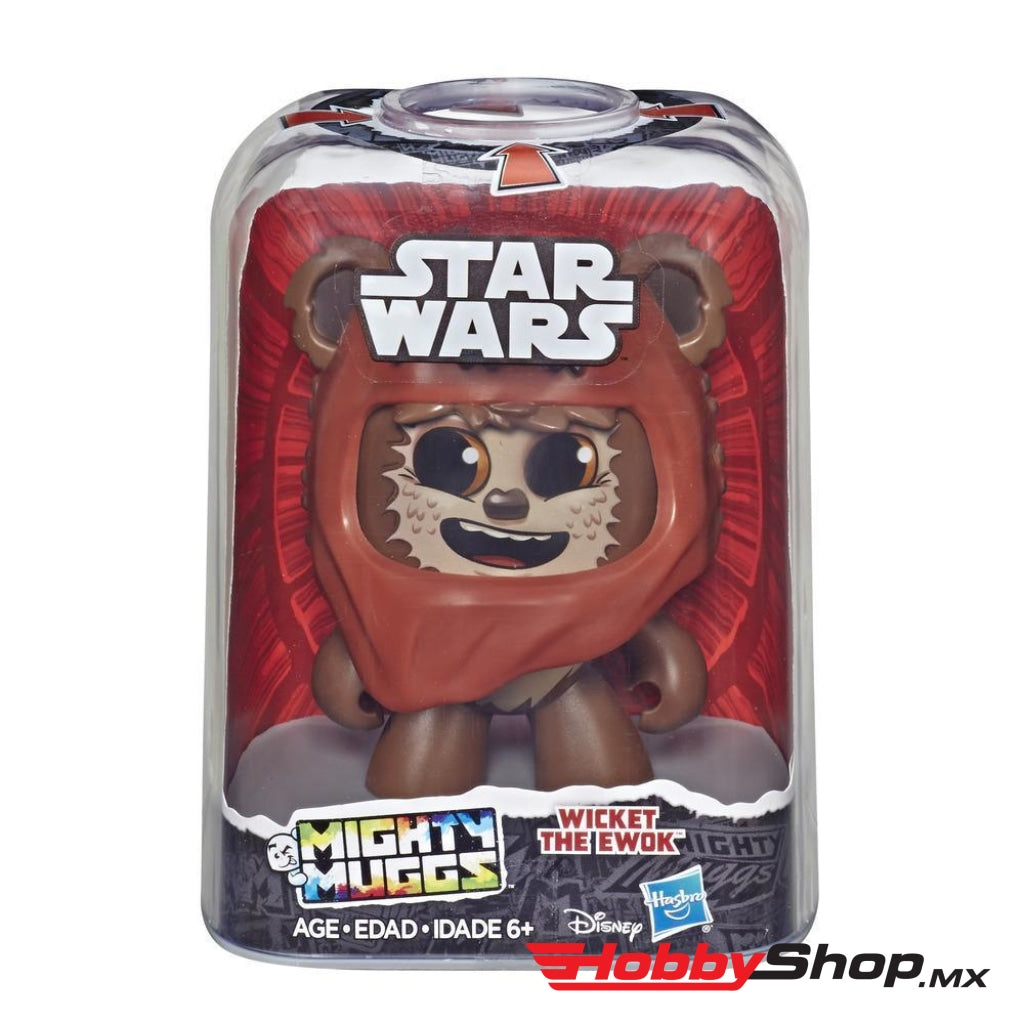 Hasbro - Mighty Muggs Star Wars Wicket The Ewok #20 En Existencia