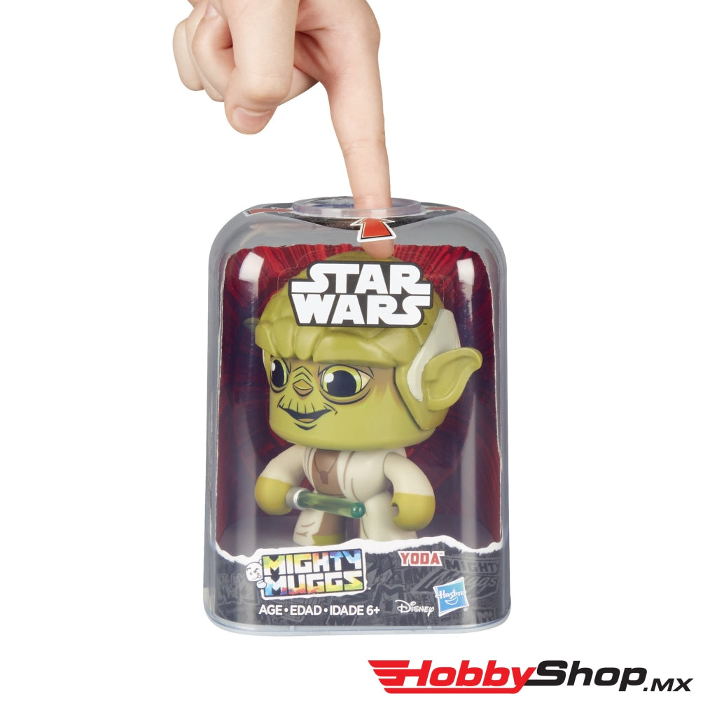 Hasbro - Mighty Muggs Star Wars Yoda #08 En Existencia