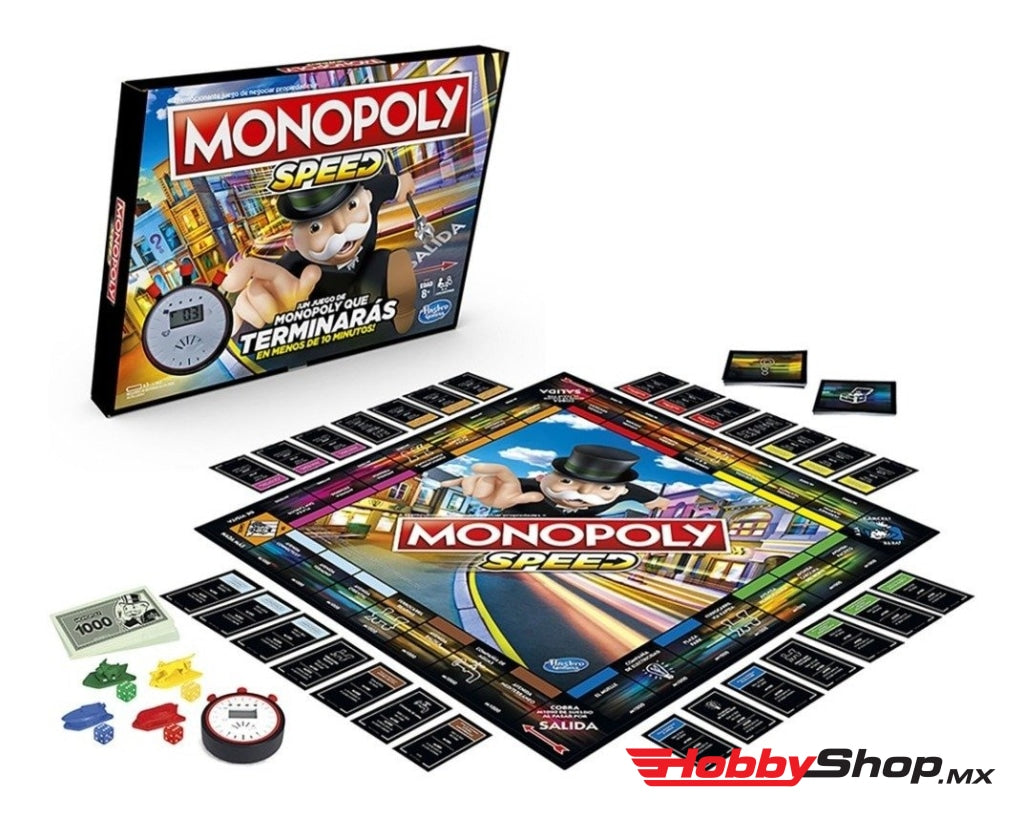 Hasbro - Monopoly Speed En Existencia