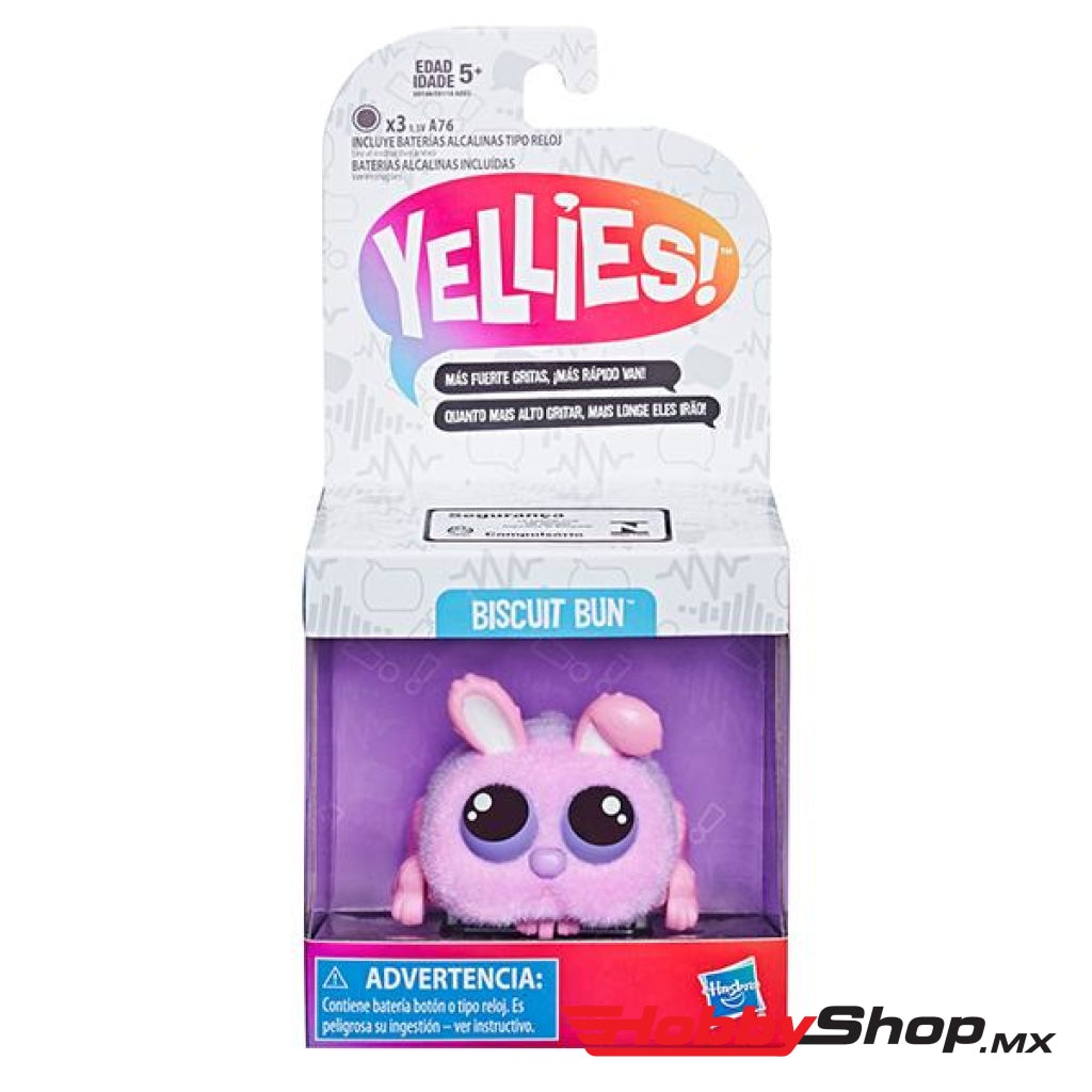 Hasbro - Yellies! Conejo Biscuit Bun Mascota Interactiva En Existencia