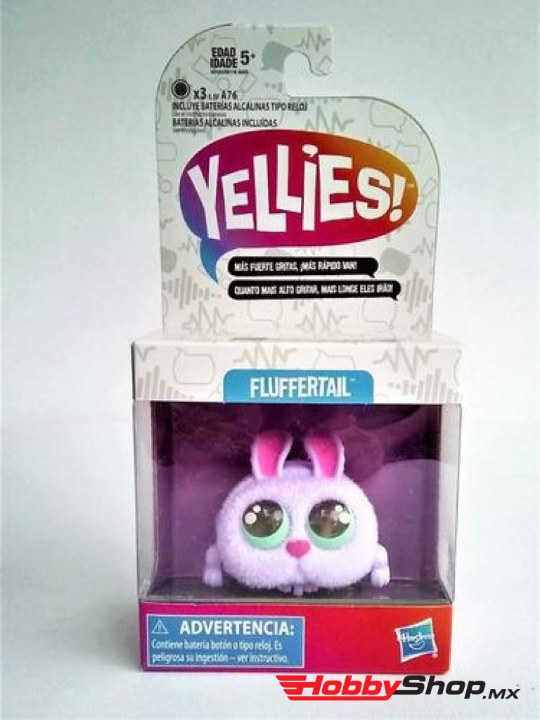 Hasbro - Yellies! Conejo Fluffertail Mascota Interactiva En Existencia
