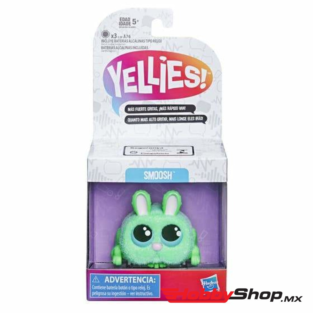 Hasbro - Yellies! Conejo Smoosh Mascota Interactiva En Existencia