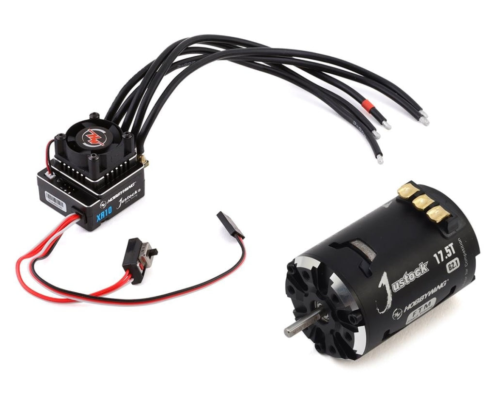 Hobbywing - Xerun Xr10 Justock G3 Esc & G2.1 Sensored Brushless Motor (17.5T) Combo En Existencia